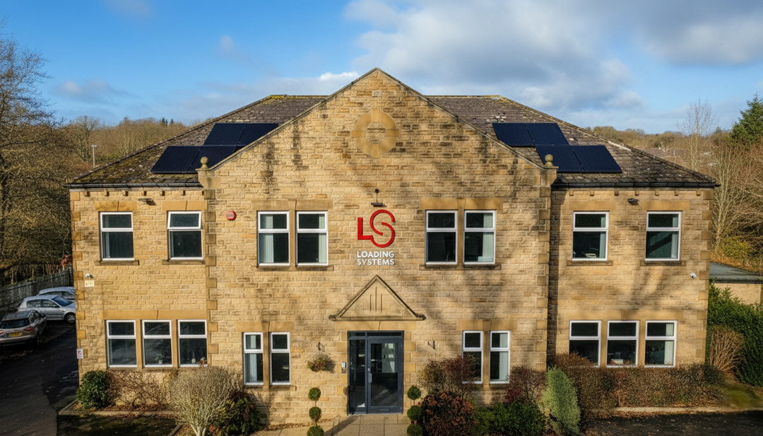 Solar panels at Easilift Loading Systems 2025