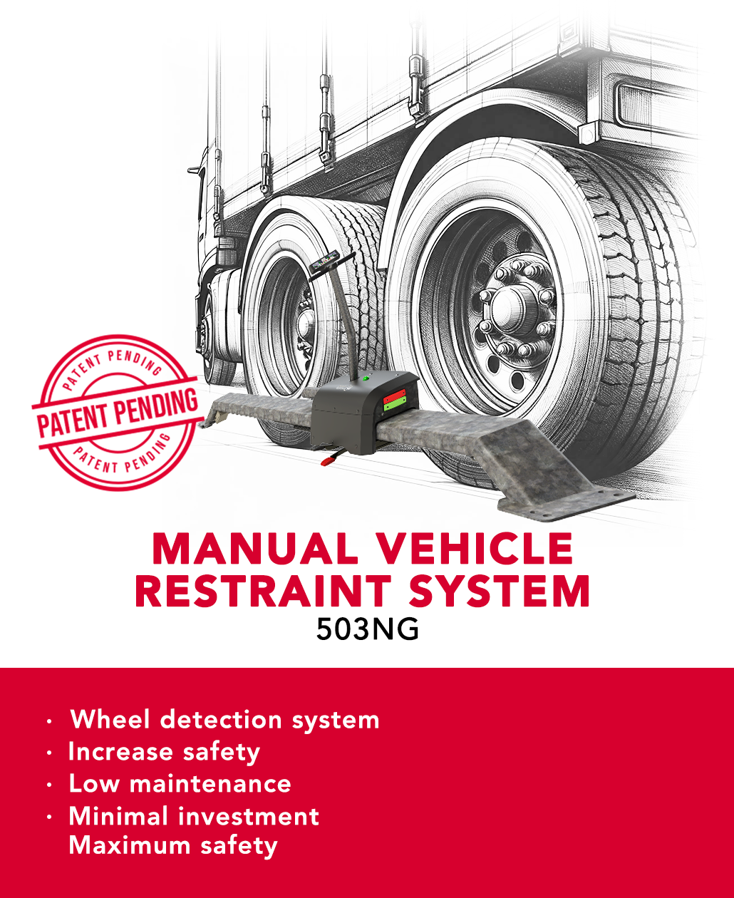 Manual Vehicle Restraint 503NG vertical teaser UK