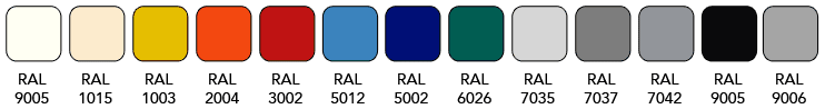 Schnelllauftore in jeder RAL-Farbe